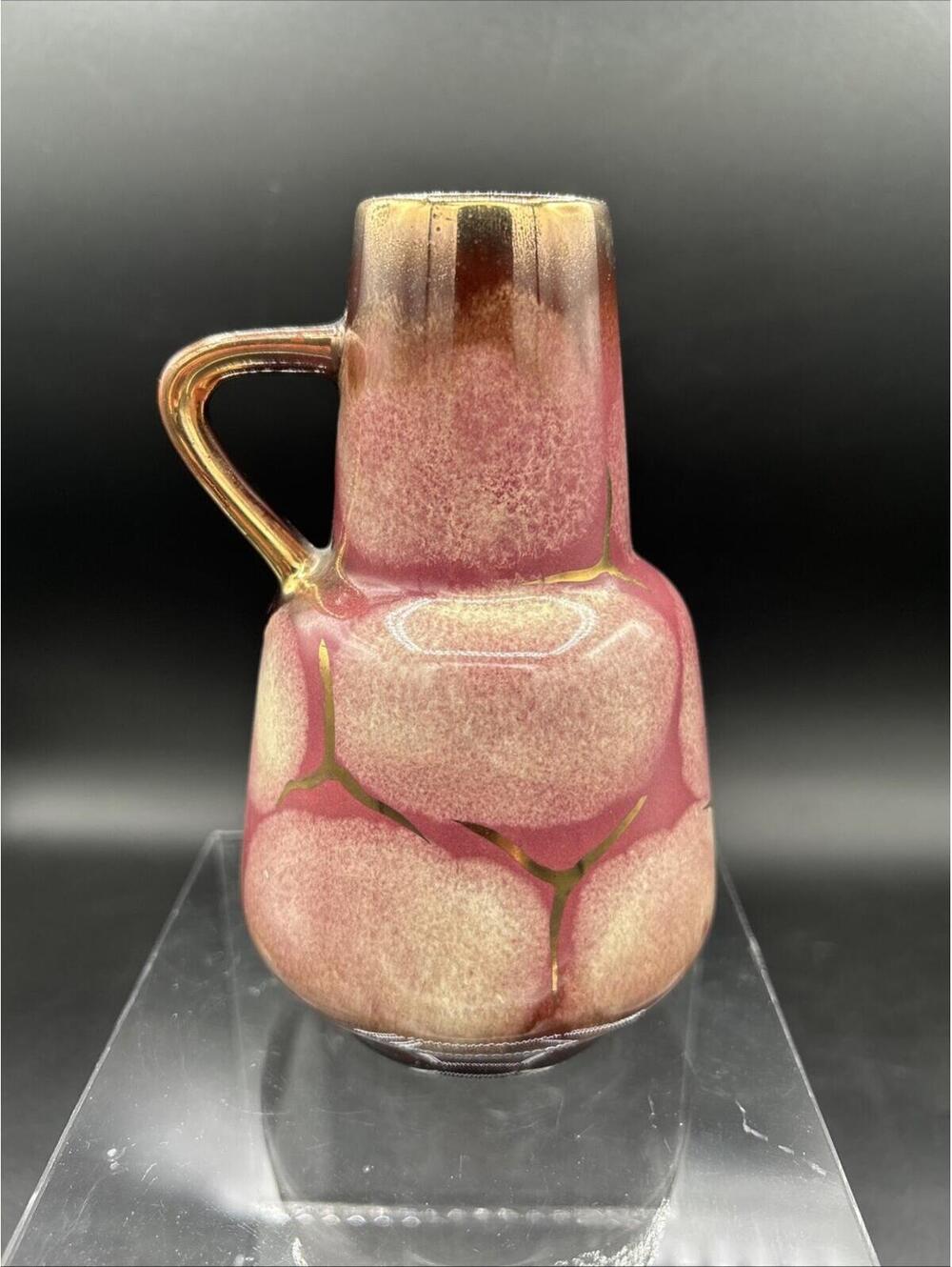 Vintage W Germany Ceramic Pitcher M1512 Decor Mid-Century Collectible